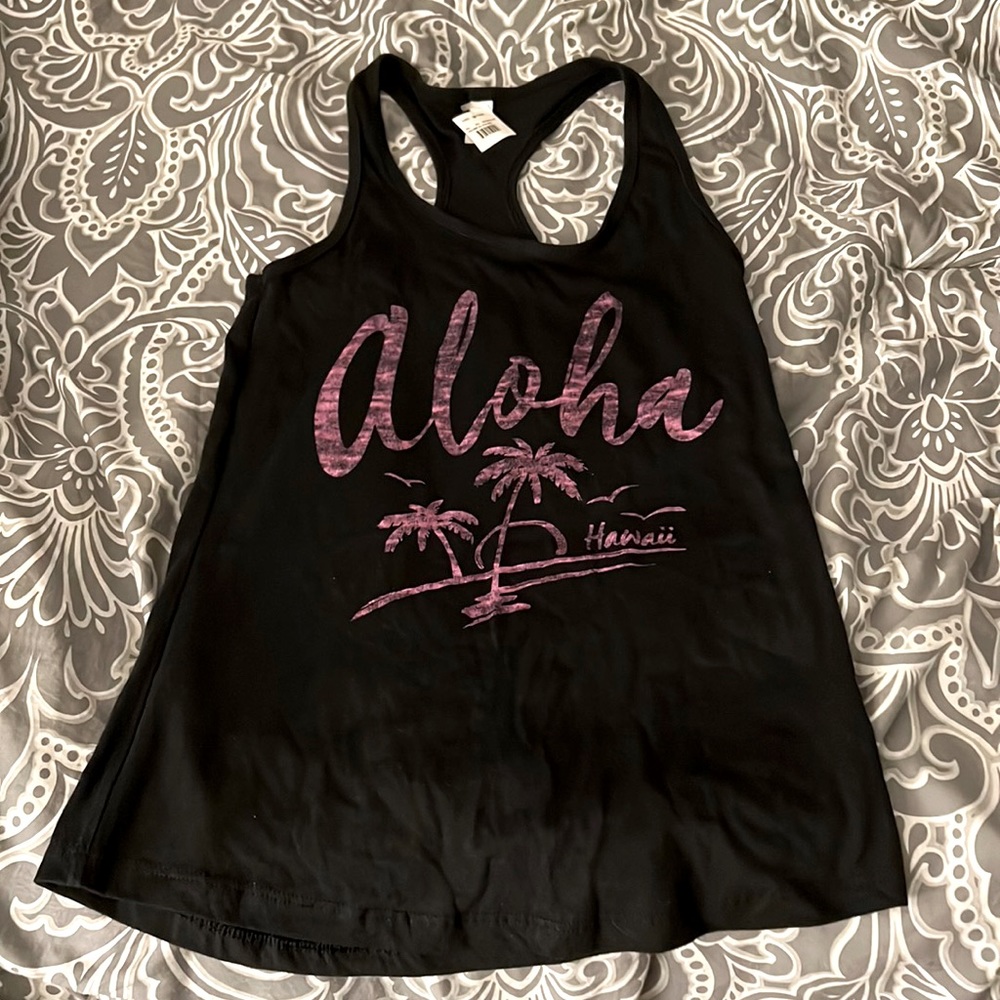Women’s racer back tank top.